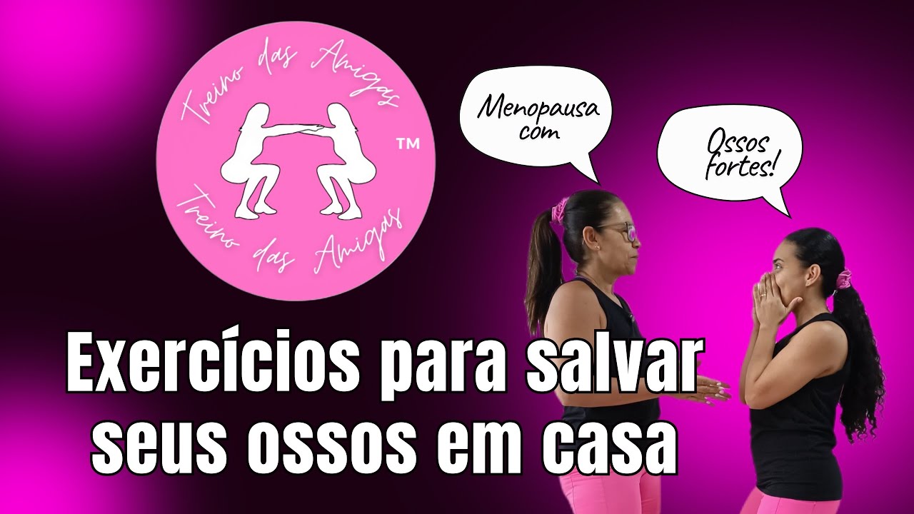 Salve seus ossos treinando em casa 