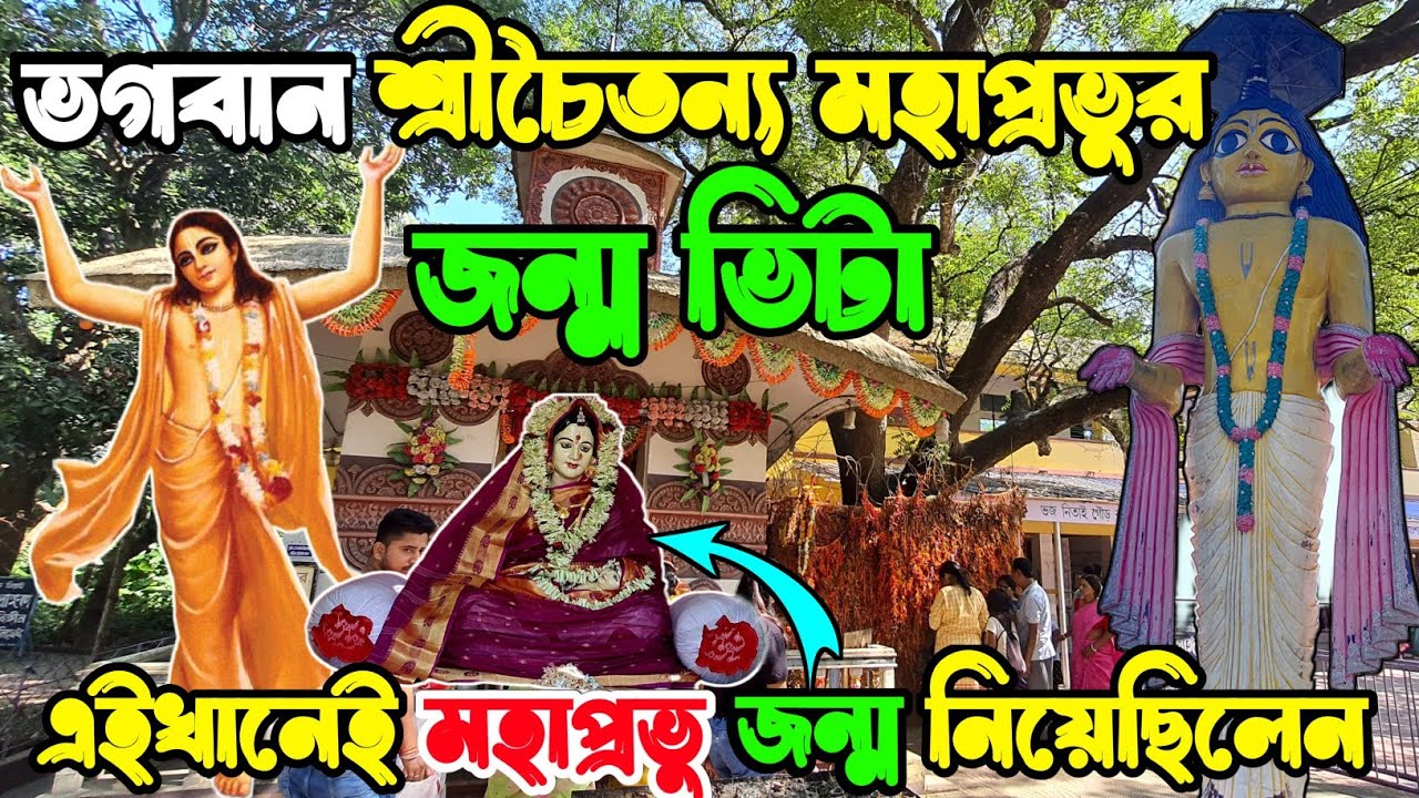 শ্রী চৈতন্য মহাপ্রভুর আসল জন্ম ভিটা | sri chaitanya mahaprabhu vita | nabadwip nimai janmasthan