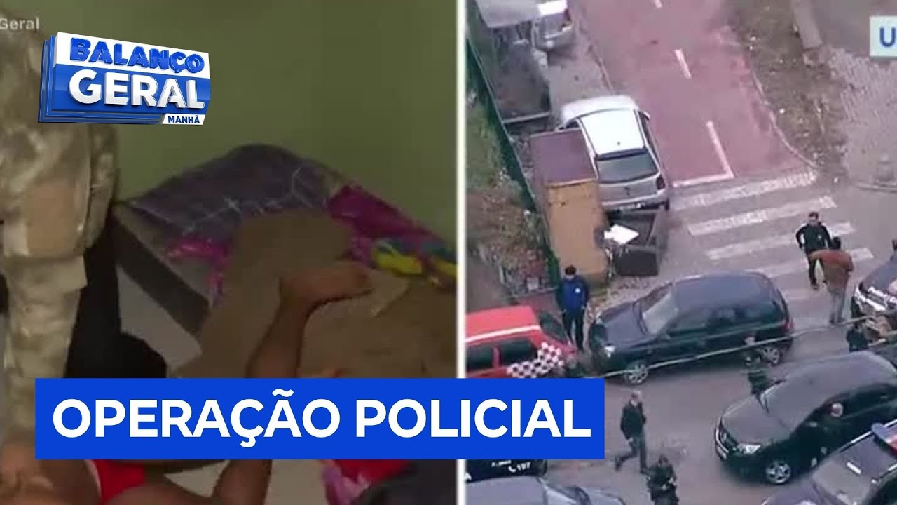 SP: operação policial mira líderes de facção criminosa na favela São Remo