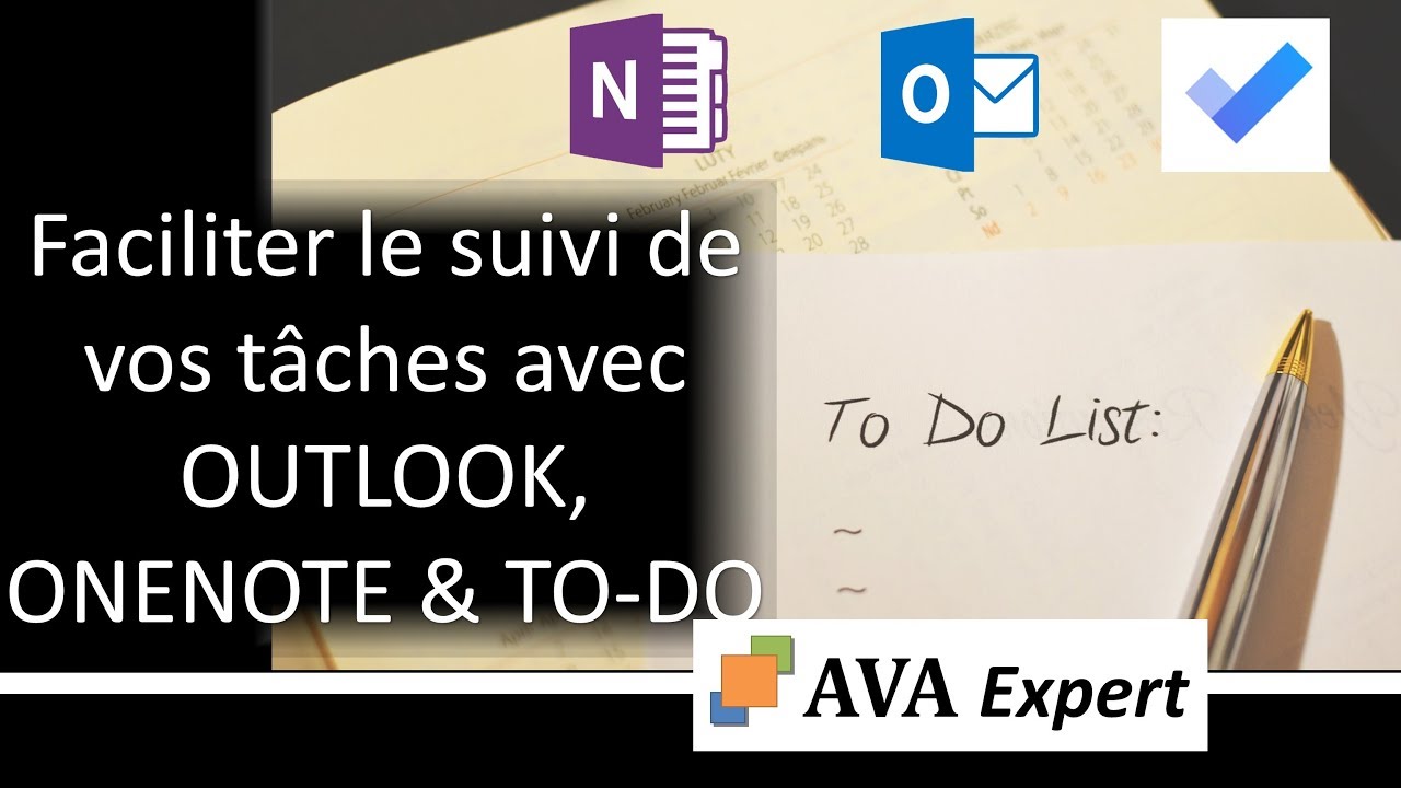 Faciliter le suivi de vos tâches avec OUTLOOK, ONENOTE & TO-DO