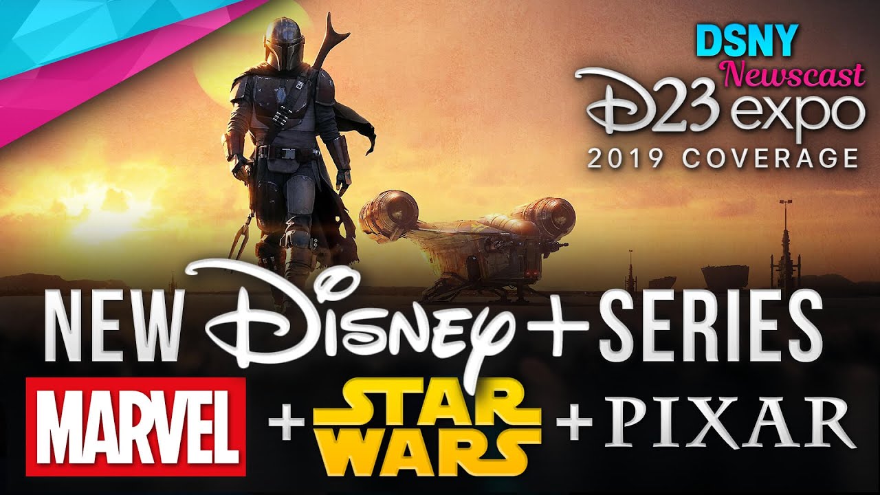 D23 Expo 2019 | NEW Star Wars & Marvel TV Series Announced for Disney+ - Disney News - 8/24/19