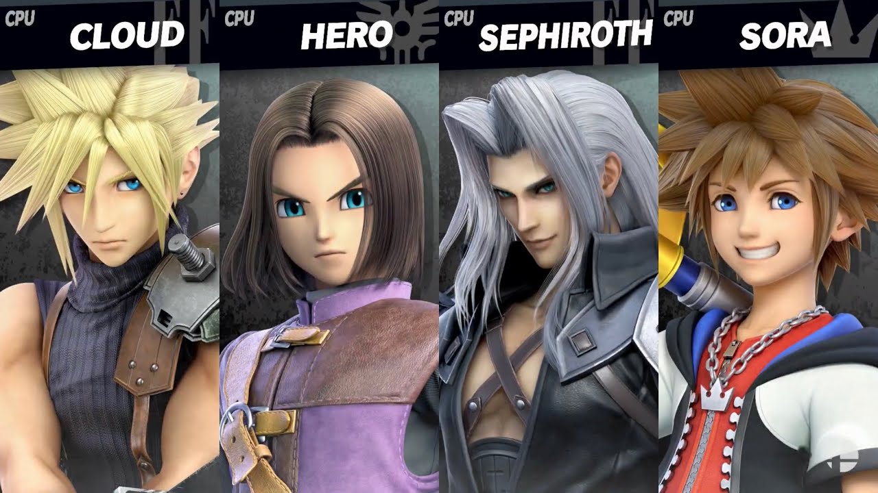 Super Smash Bros. Ultimate - Square Enix Battle