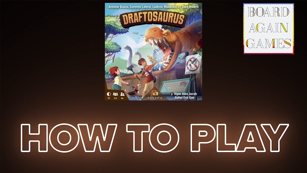 Draftosaurus - How to Play