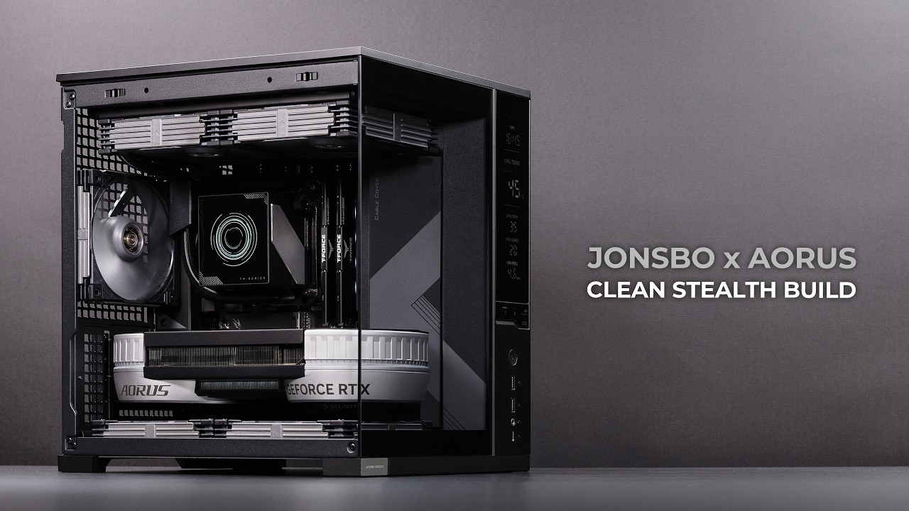 Super Clean Micro ATX Build with Zero Visible Cables | Jonsbo D34 | B850M Aorus Stealth