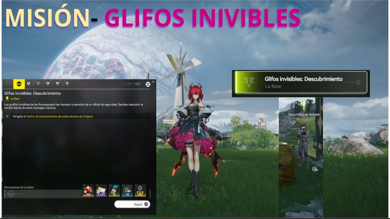 ARKNIGHTS- ENDFIELD- MISIÓN GLIFOS INVISIBLES
