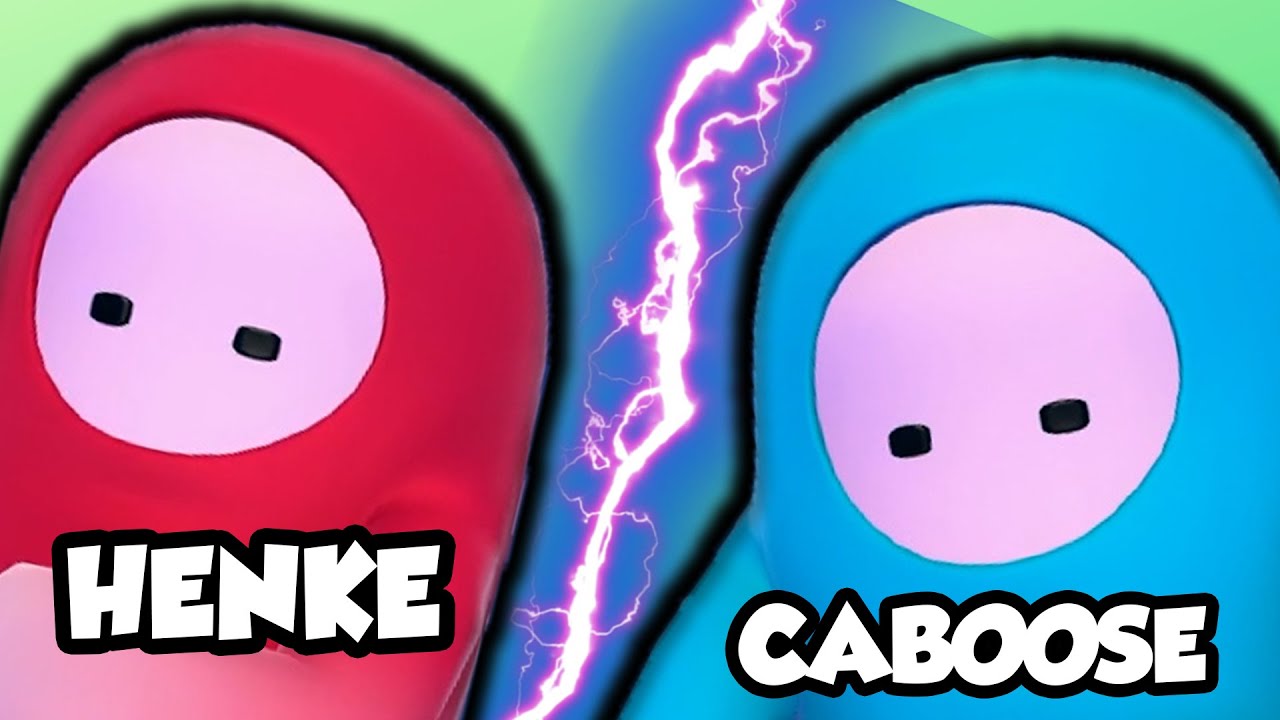 I Challenged a Fall Guys PRO to a 1v1 (ft. Caboose TV)