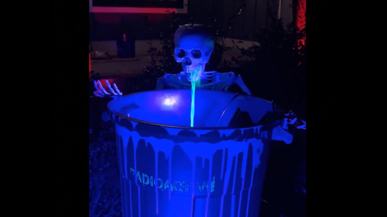 Step by Step: How To Make a Puking Skeleton for Halloween
