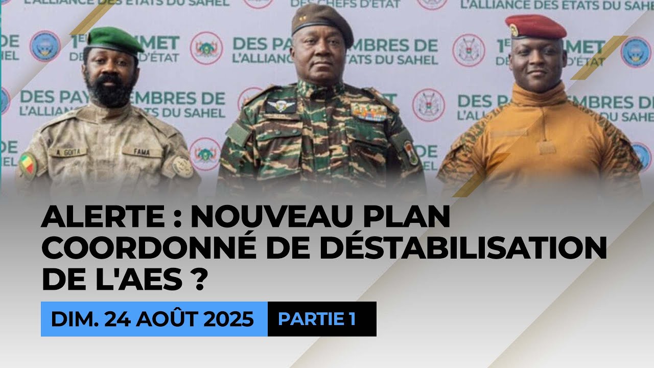 Alerte : nouveau plan coordonné de déstabilisation de l'AES? Partie 1