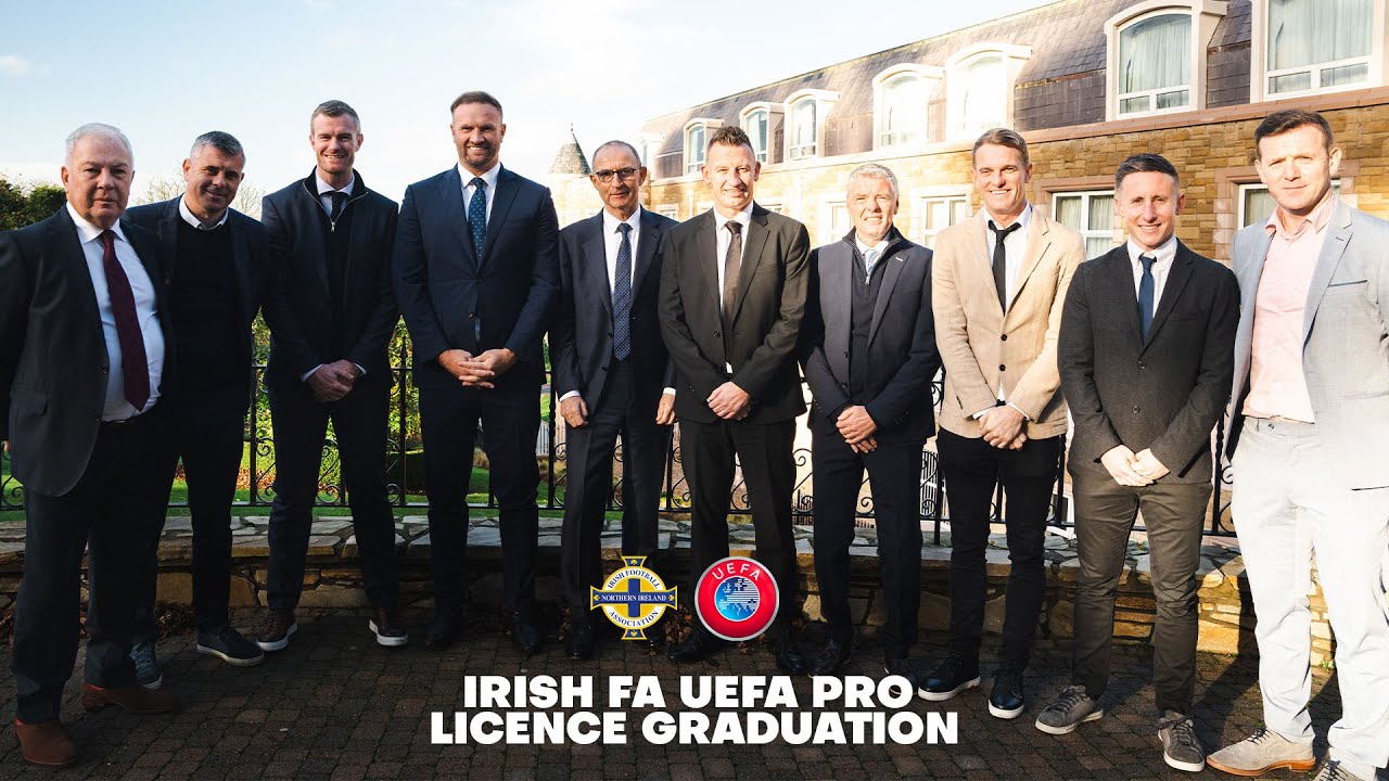 Irish FA UEFA Pro Licence Graduation