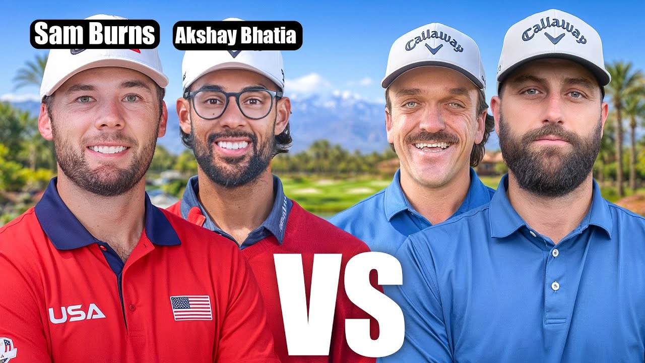 We Challenged Sam Burns and Akshay Bhatia to a Golf Match (Driver Giveaway) 