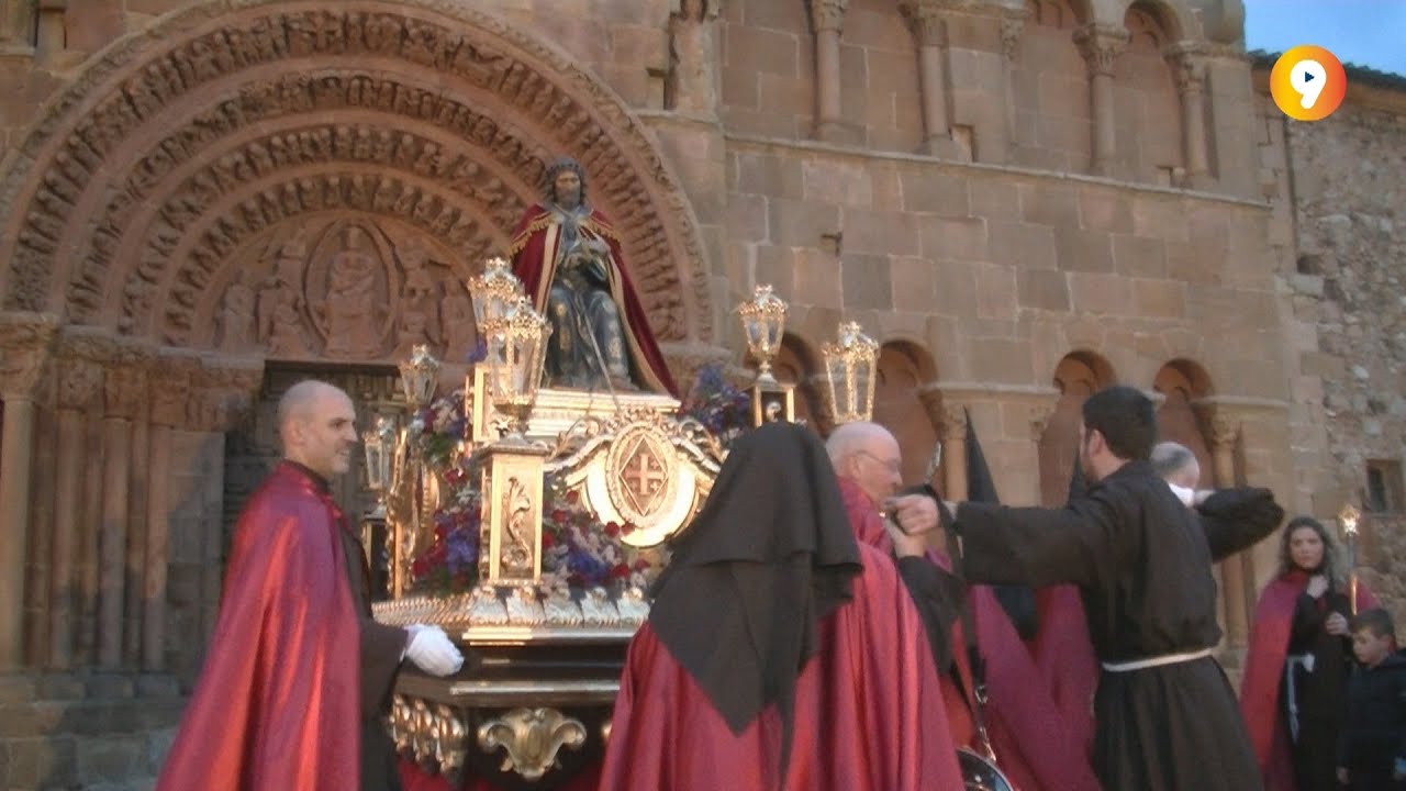 Semana Santa de Soria 2024: Miércoles Santo. Procesión del Ecce Homo