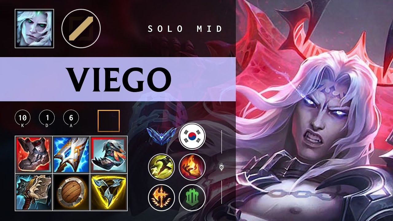 Viego Mid vs Mel - KR Diamond Patch 26.03