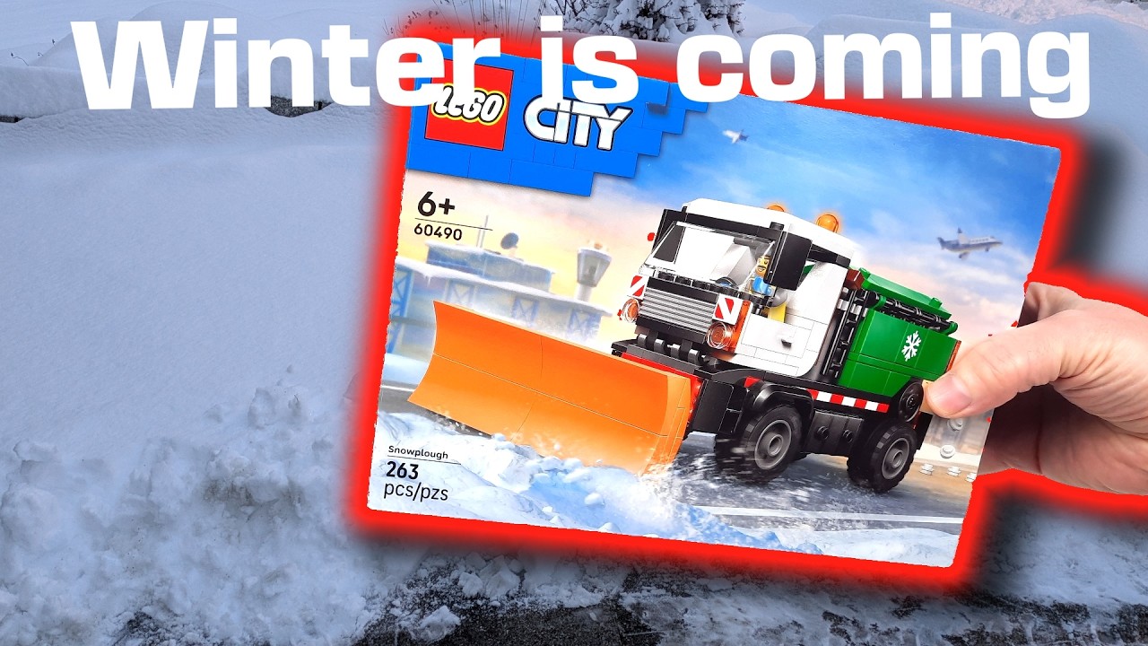 Dieses Set macht deine City winterfest! LEGO City 60490 Schneepflug  [Review]