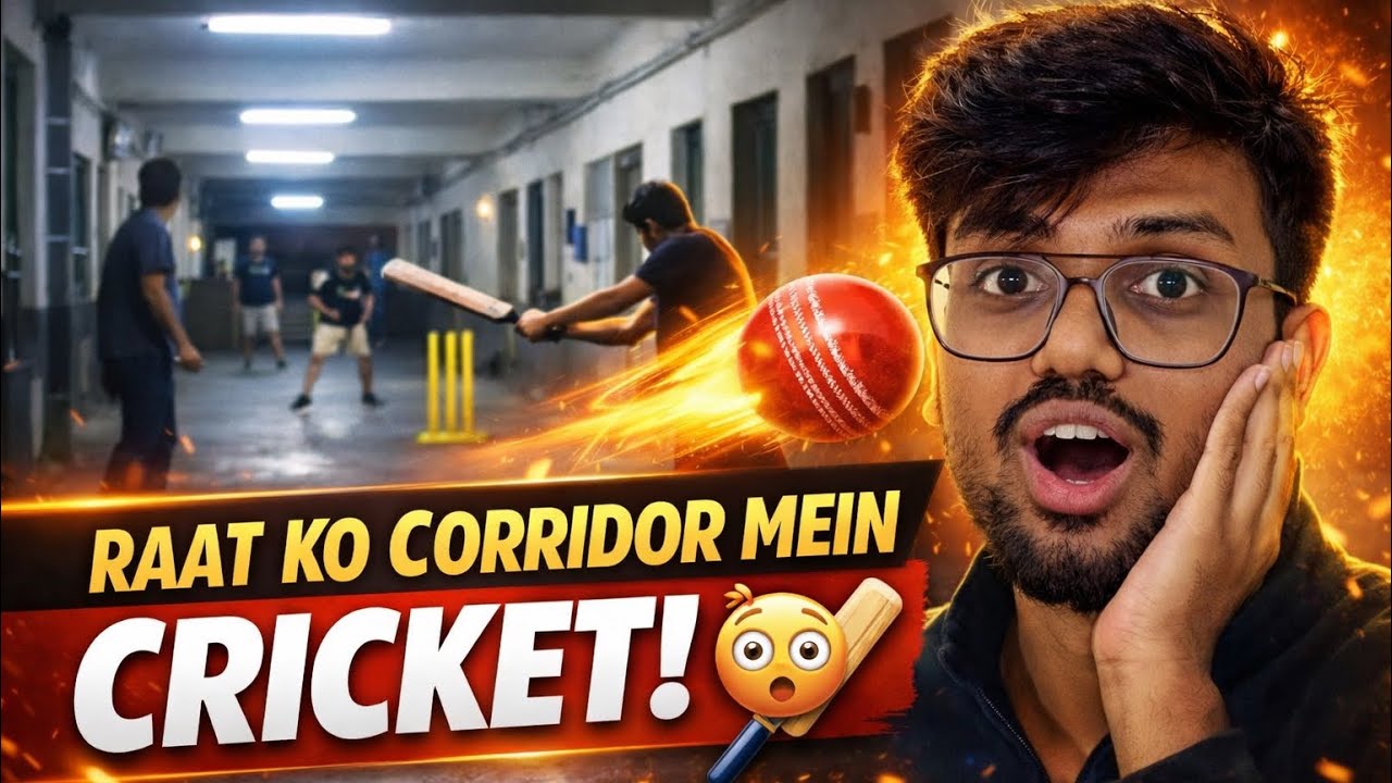 🏏Hostel Mein Raat Bhar CricketAur phir subha College🏫Then shaam mein basketball🏀CrazyhostelLifeVlog🏏