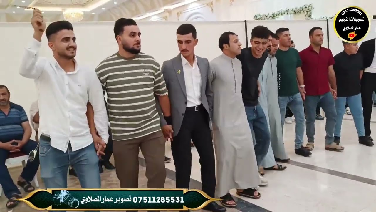 الفنان ياسر الخابوري زواج علي احمد الشبكي المايسترو غازي السبعاوي تصوير عمارالمصلاوي07511285531