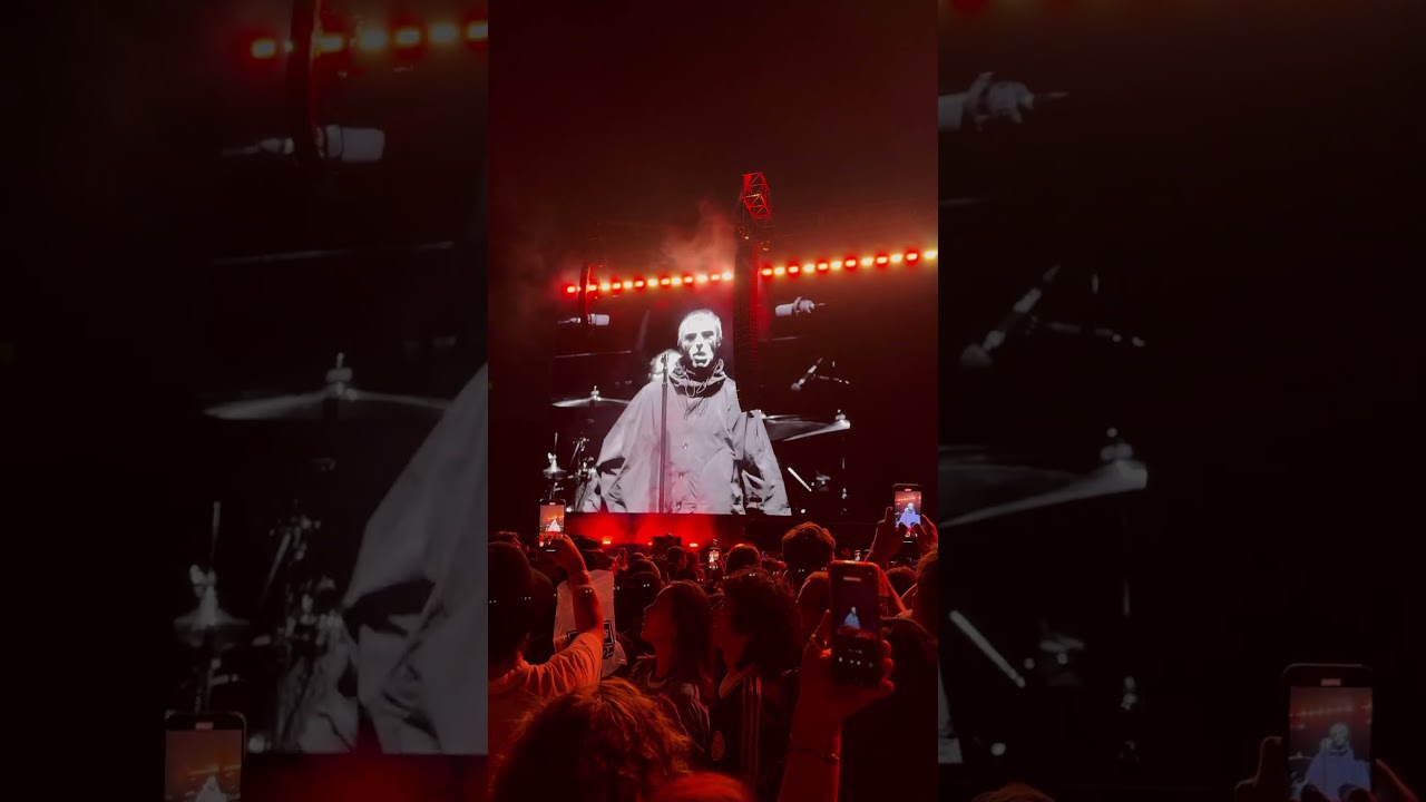 Liam&rsquo;s wild story from night 2 at the Rose Bowl #oasislive #oasis