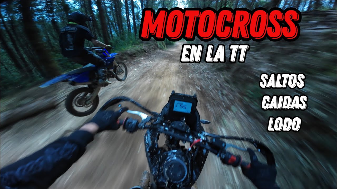¡La TT 200 DOMINANDO el MOTOCROSS! 🔥 Una bestia inesperada en la pista PARTE/1