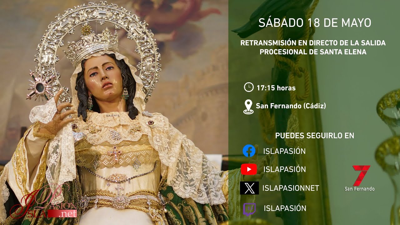 #DIRECTO | Salida procesional de Santa Elena | San Fernando | 2024