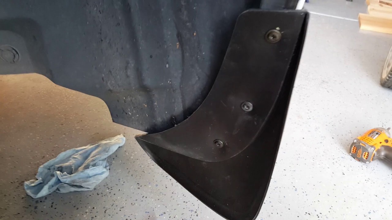 How to Install Mud Flaps/Guard/Splash Guards on a Car