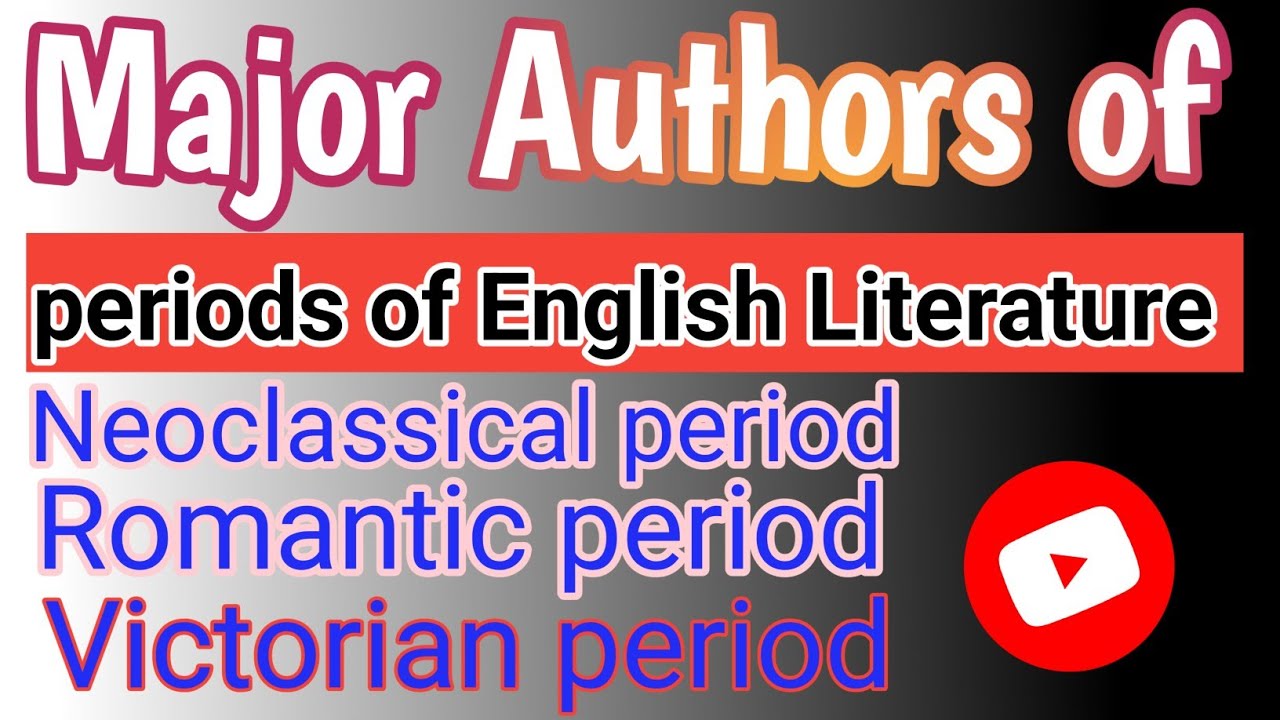 Major Authors of Neoclassical period l l English Literature 📚📚📚📚📚