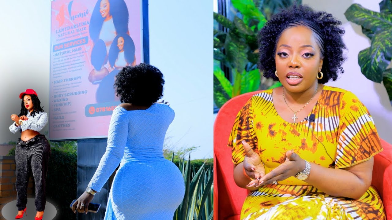 Naomie na Dadu:Naomie agarukanye kuva mubwiza ujya mubwiza. maman mwegere hino.muri amakamba amurika