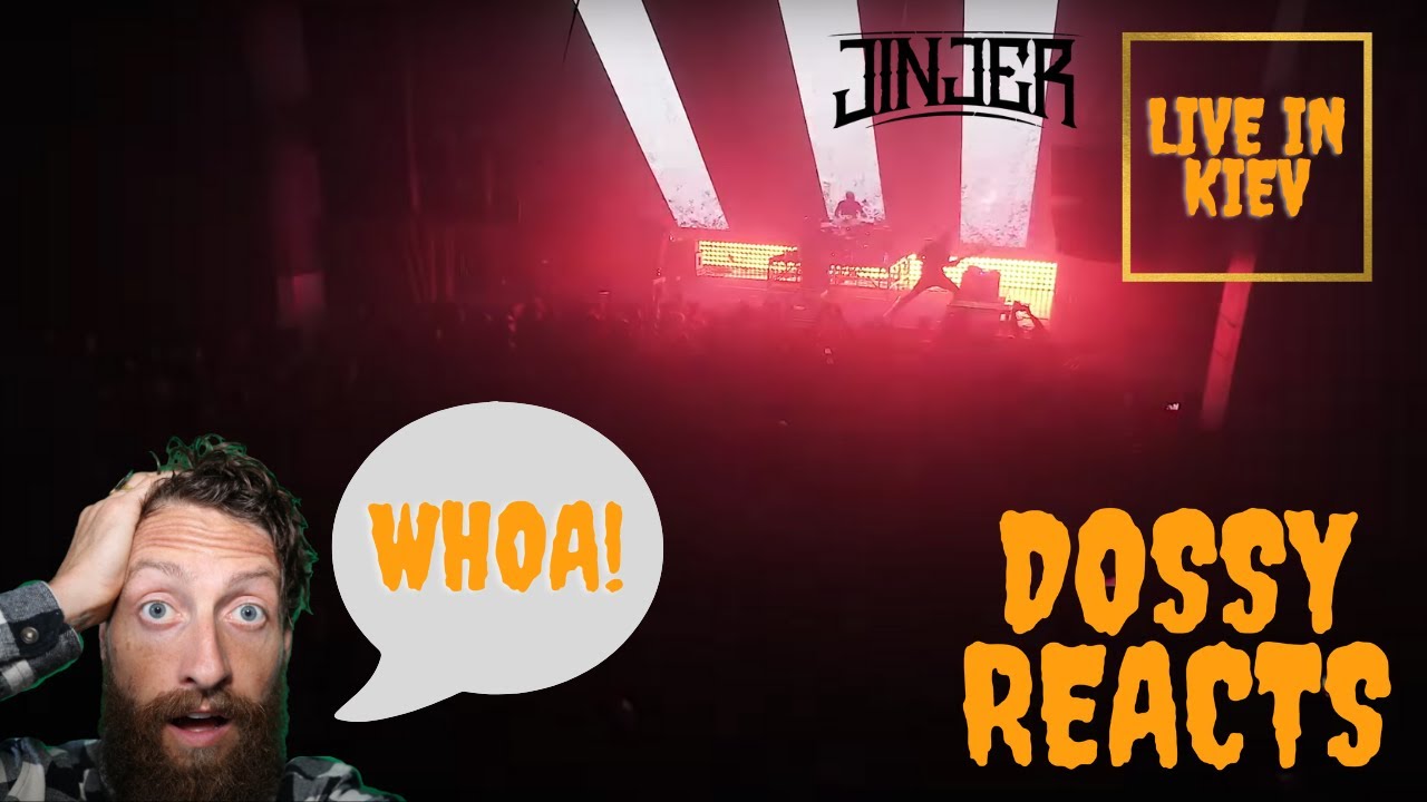 JINJER Pit of Consciousness Live in Kiev Video Reaction by DOSSY REACTS