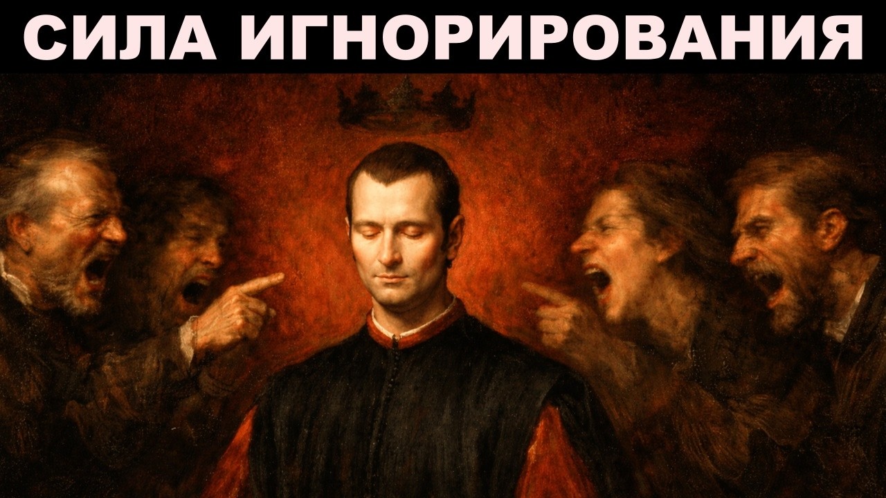 Жестокое искусство игнорировать людей — тёмная психология Макиавелли