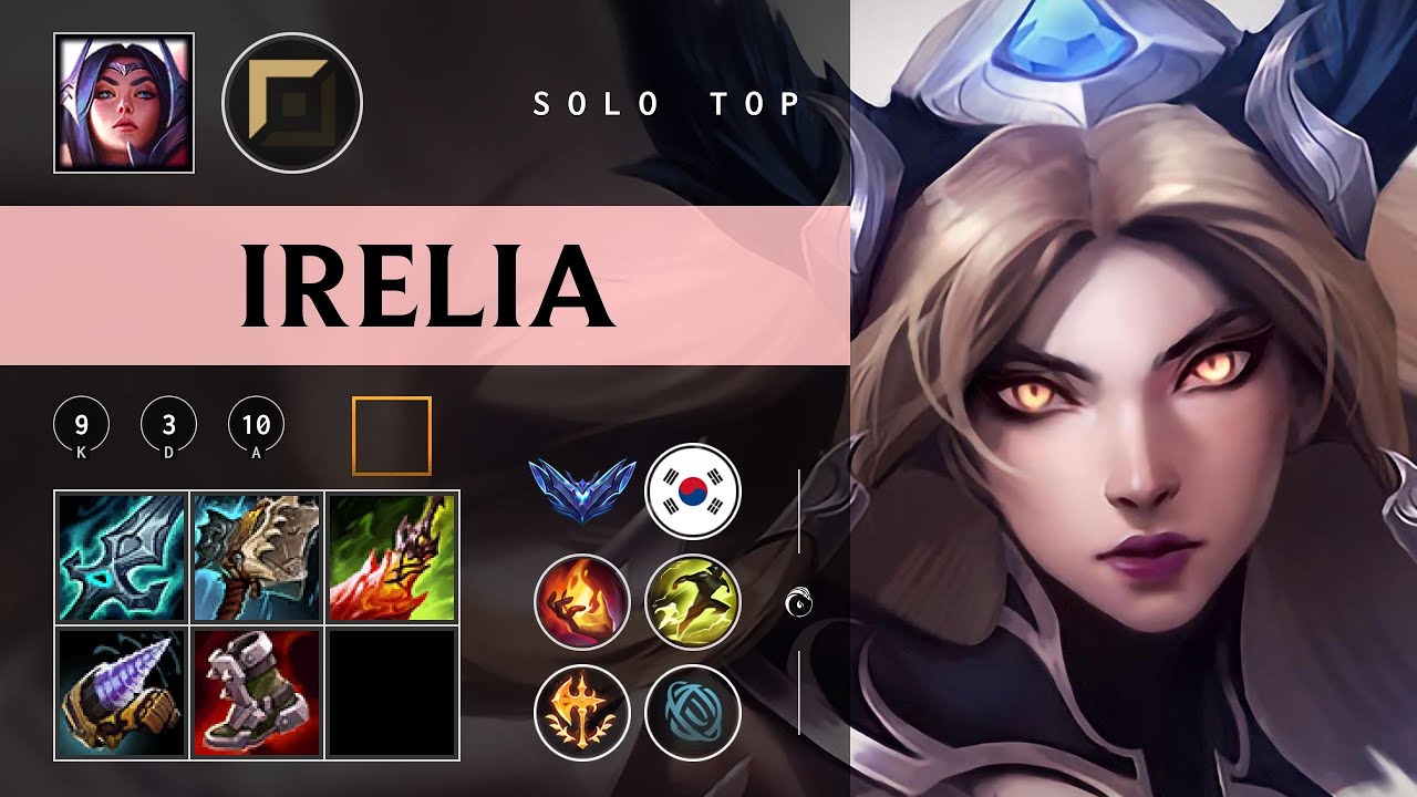 Irelia Top vs Gnar - KR Diamond Patch 26.02