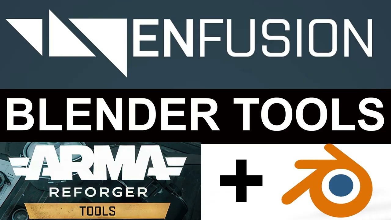 1 INSTALL ARMA REFORGER TOOLS + ENFUSION BLENDER TOOLS SYNCHRONIZATION TUTORIAL