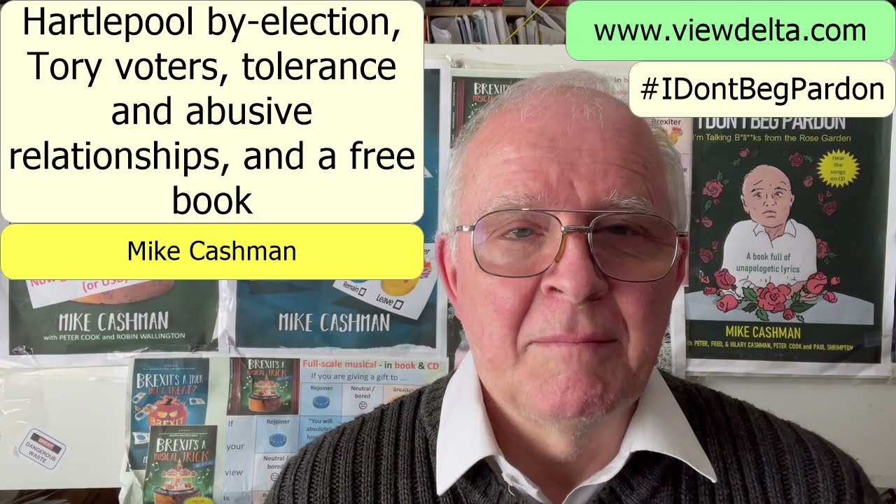 Hartlepool by election, Tory voters tolerance and abusive relationships, and a free book