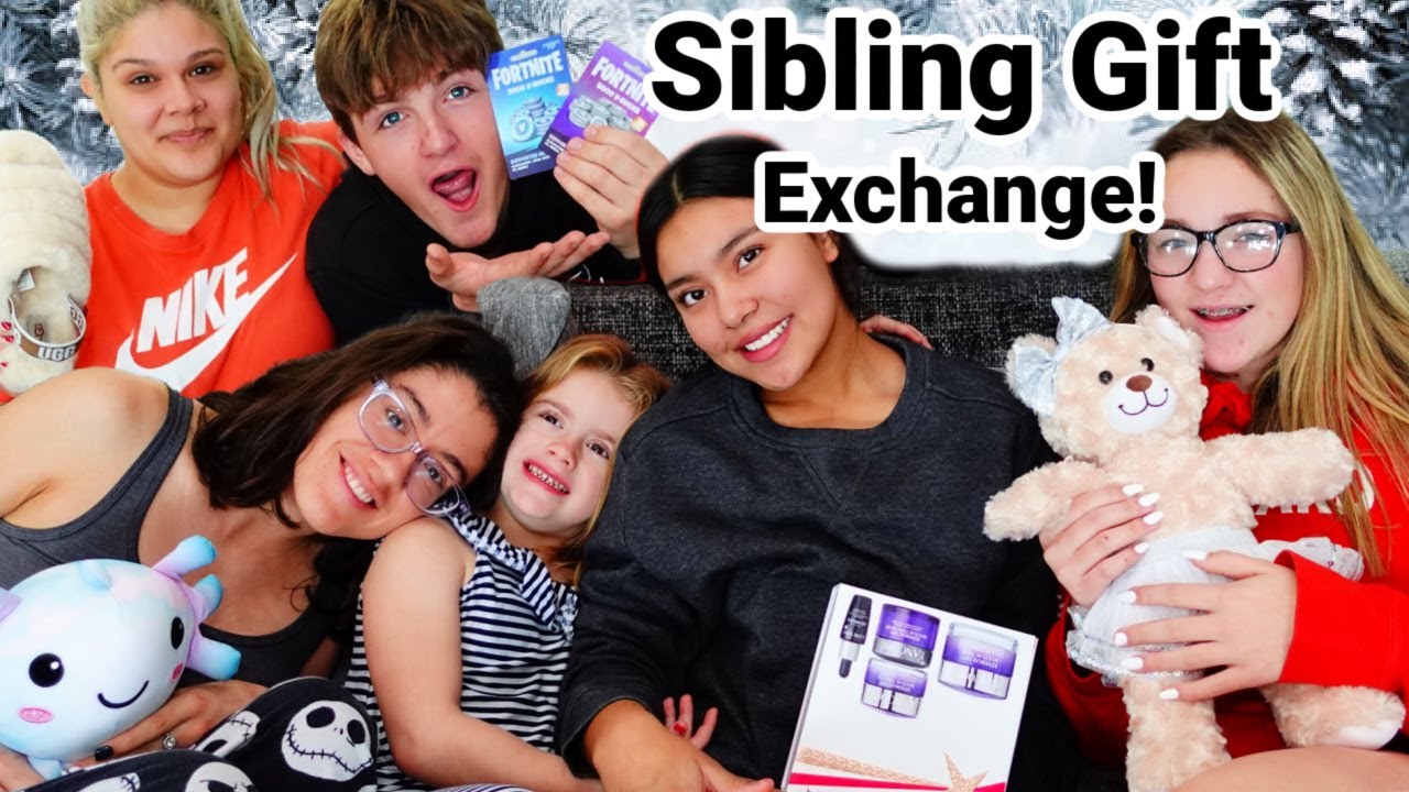 Sibling Gift Exchange 2021! | Emotional