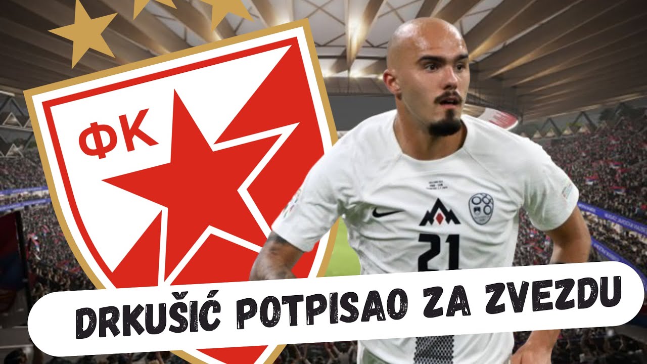 DRKUŠIĆ POTPISAO ZA ZVEZDU! DA LI JE OVO PRAVA ZAMENA ZA DRAGOVIĆA? #transfernews #crvenazvezdafk