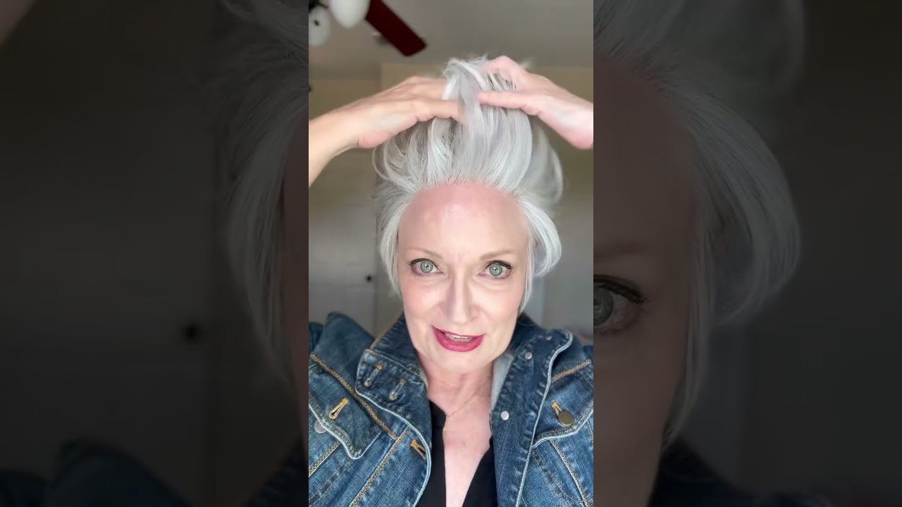 Идеальный серебристый парик только что вышел из магазина Ellen Wille #wiglife #ellenwille