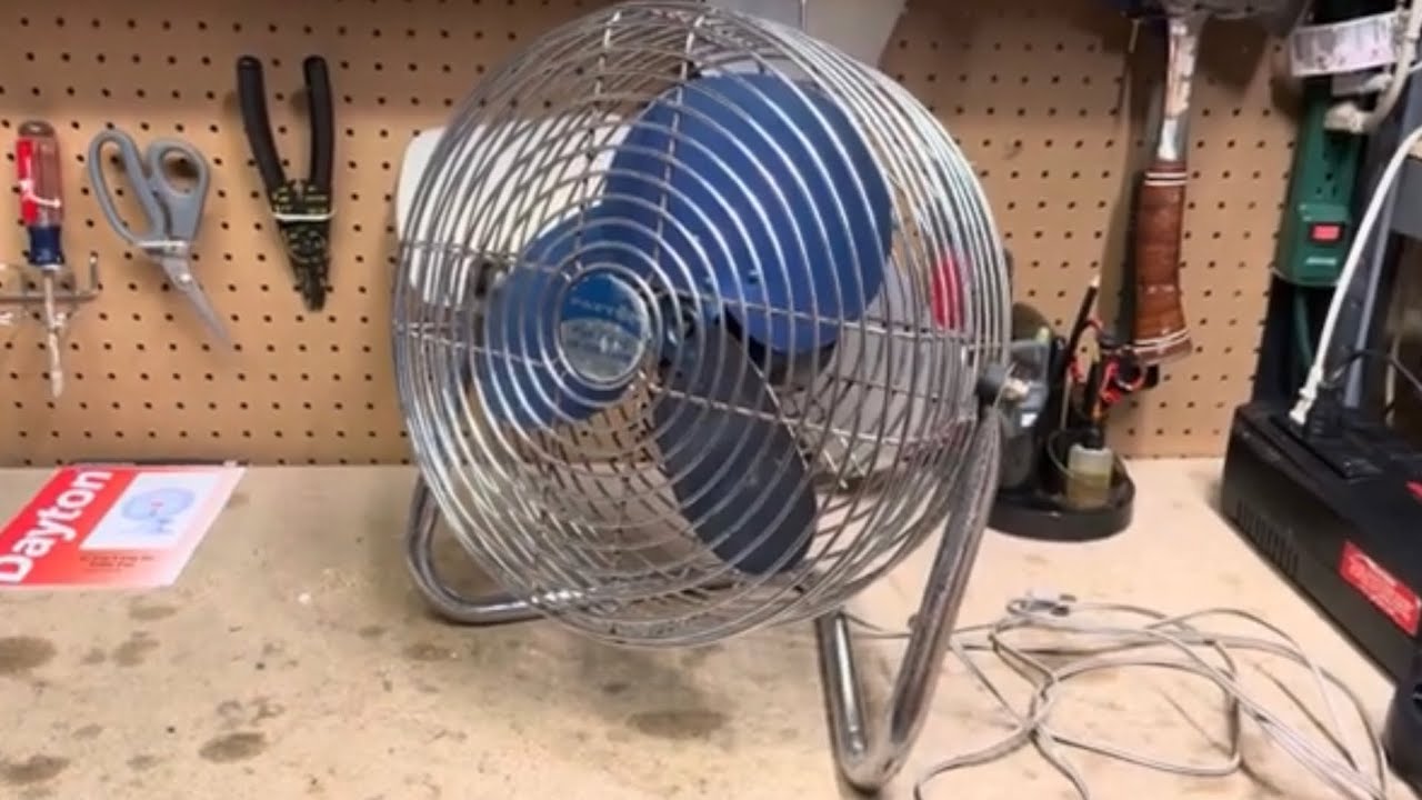 Vintage Patton 12&rdquo; High Velocity Air Circulator