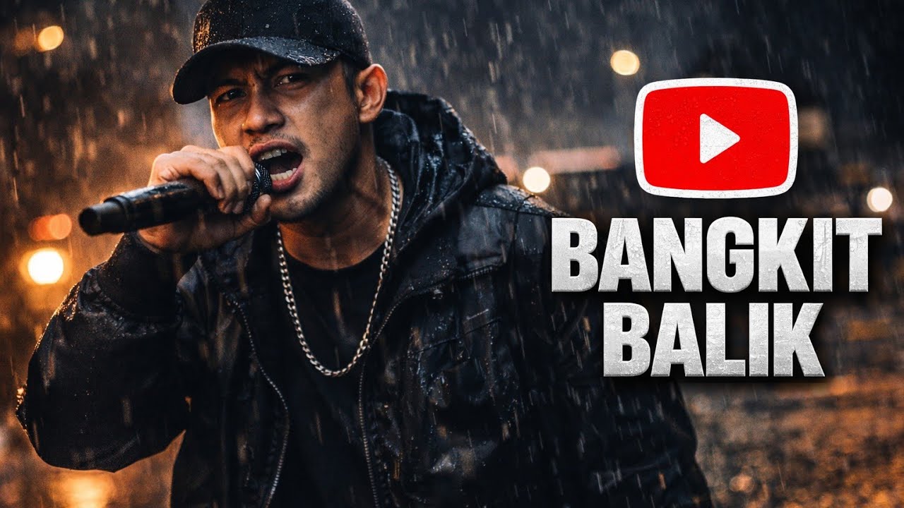 BANGKIT BALIK | Rap Motivasi Padu | Official Lyric Video | Rasa Rap Studio.
