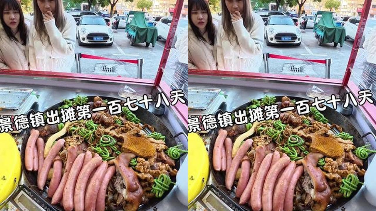 沉浸式带你体验我在江西景德镇卖大锅卤菜的快乐#景德镇美食推荐 #景德镇胡师父 #景德镇美食