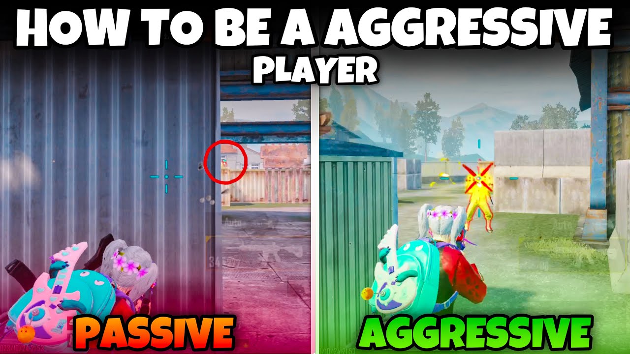 WHY YOU SHOULD BE A AGGRESSIVE PLAYER IN BGMI🔥CLOSE RANGE (Tips/Tricks) Mew2.