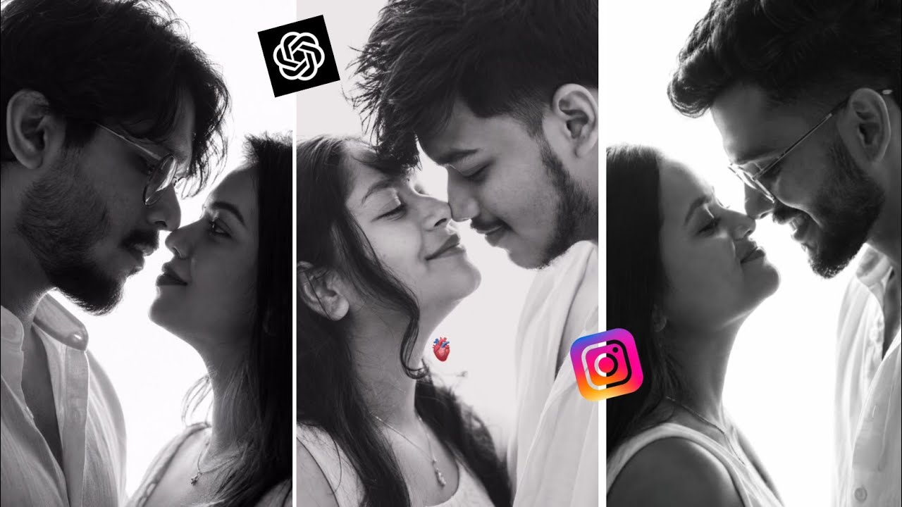 Viral Instagram Couple AI Photo Editing || Couple Photo Editing Prompt || In ChatGPT