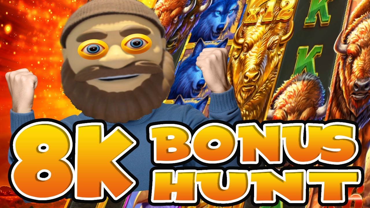 8K Road To HIGH STAKES BONUS HUNT!
