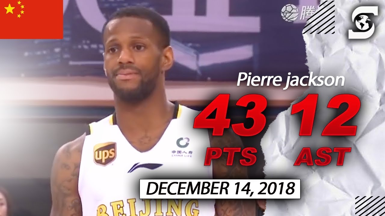 Pierre Jackson goes off 46 Points and 12 Assists China (CBA)