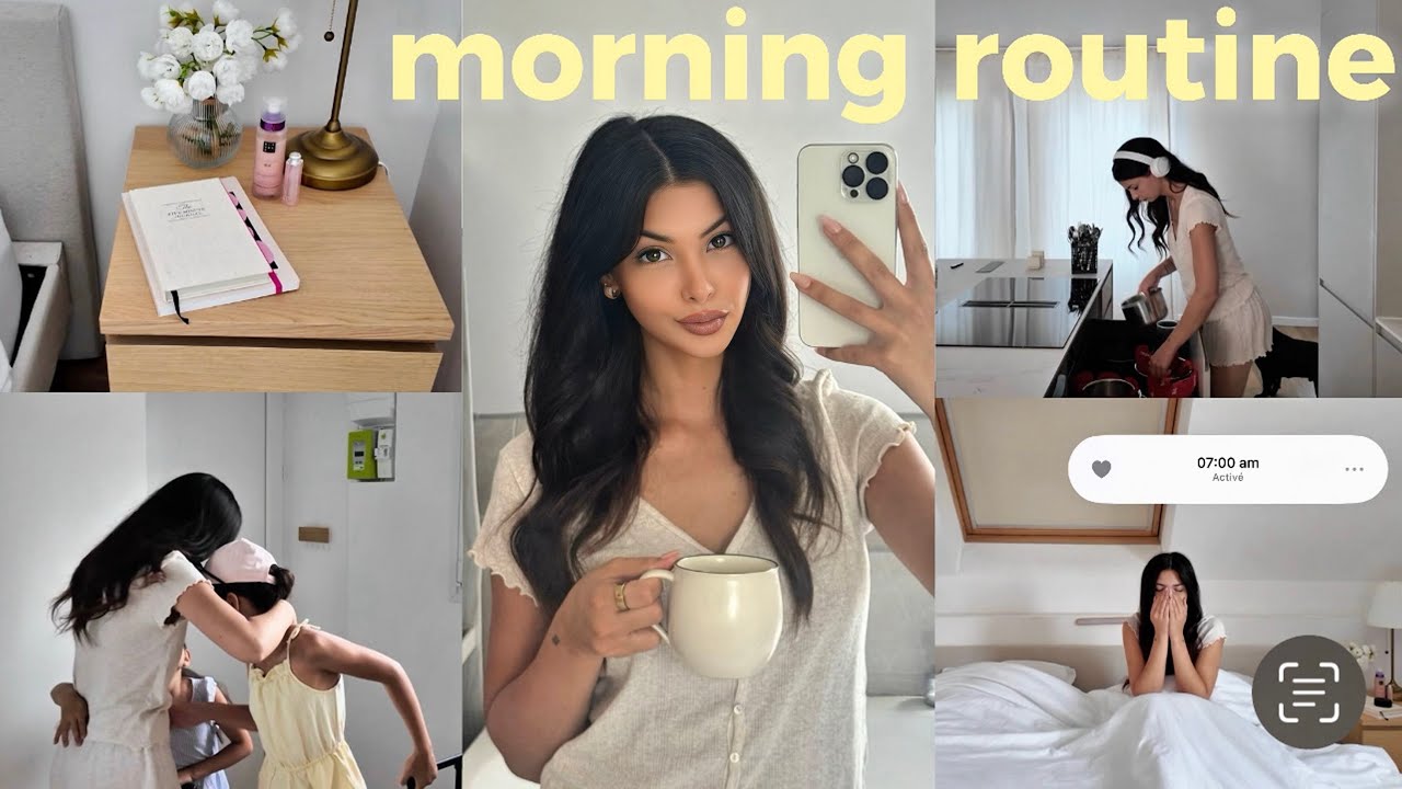MORNING ROUTINE ☀️ avant les Vacances | Lisa NGO