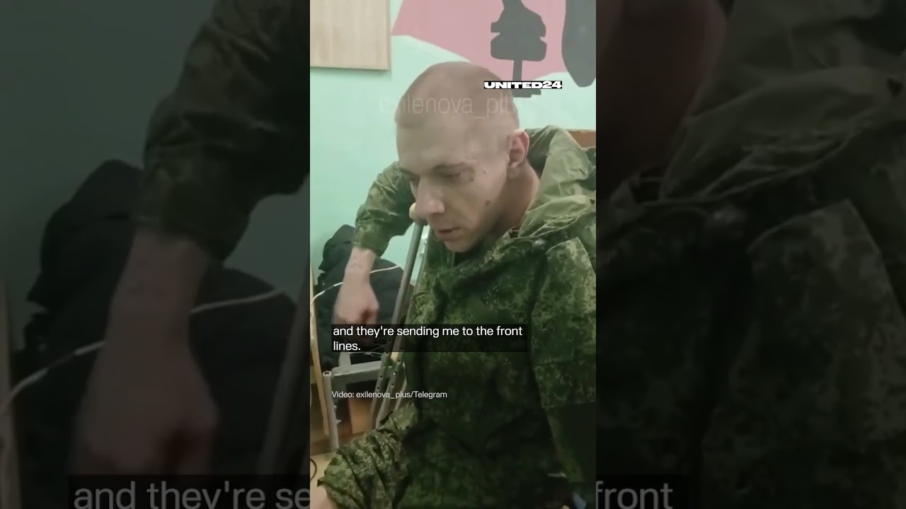 Russian Soldiers Are Being Sent to the Front Lines Without Limbs #warinukraine
