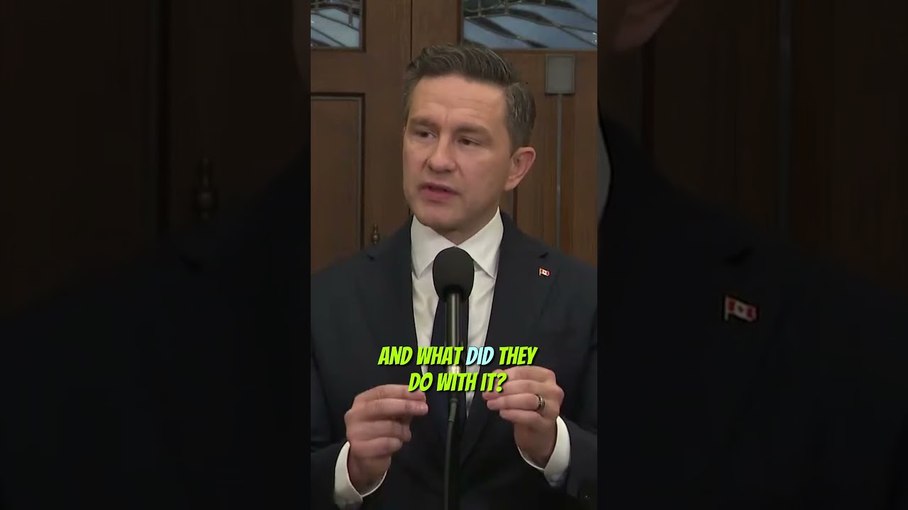 Пьер Пуальевр разоблачил коррупцию в Зеленом фонде Канады