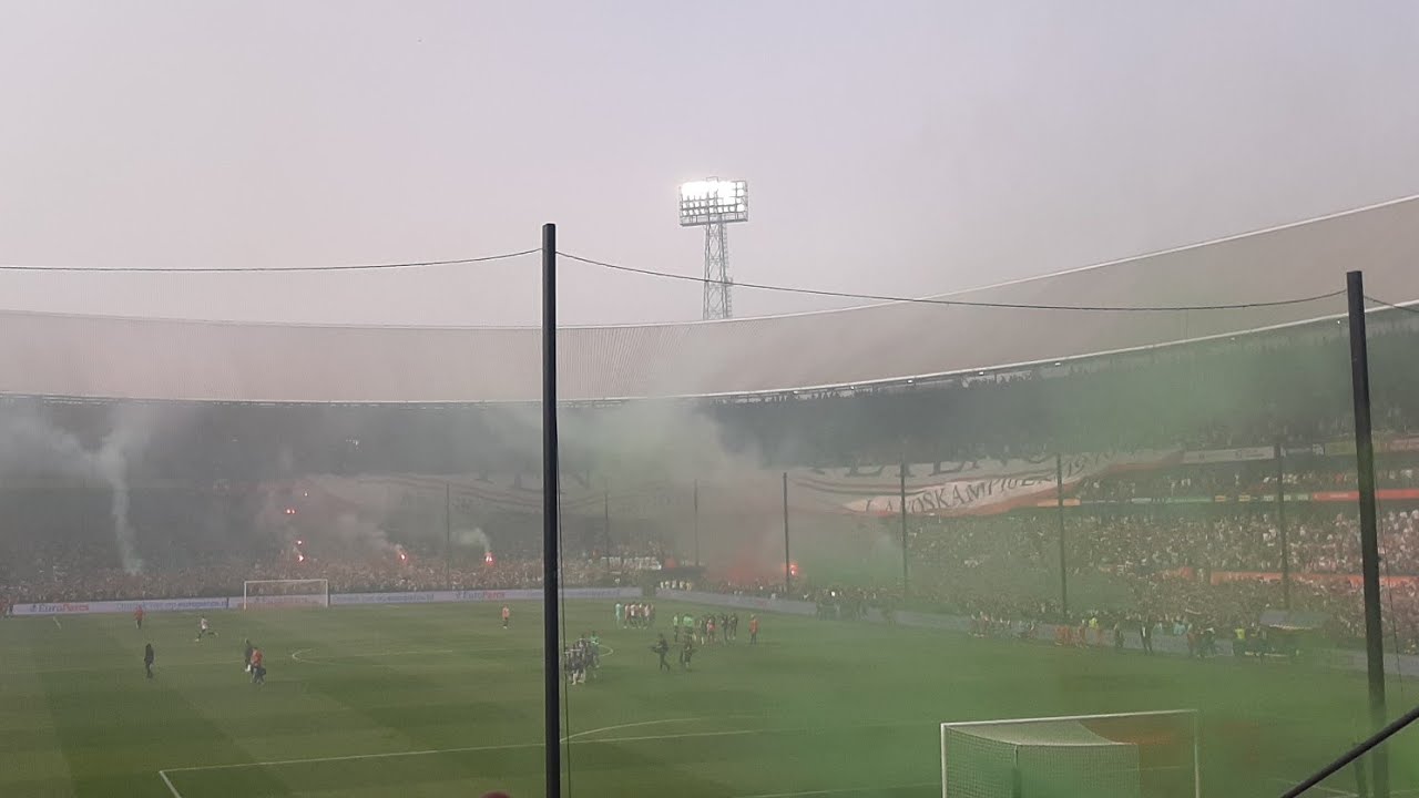 You'll never walk alone & opkomst Feyenoord kampioenswedstrijd 2023