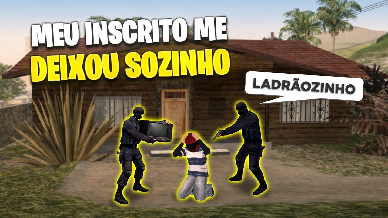 POLÍCIA ME PEGOU ROUBANDO CASAS ( COCÔ )