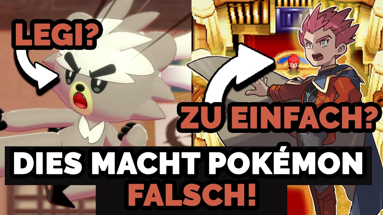 Alles das Pokémon FALSCH macht!