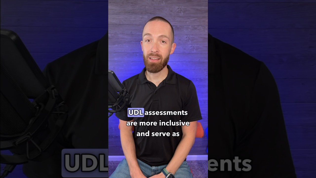 Unlocking Student Success With UDL Assessments #studentassessment #onlineearning #udl #assessment