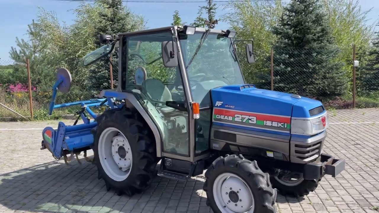 Відео огляд на японський міні трактор Iseki TG-273 з  швидкісною коробкою | Totus Traktor