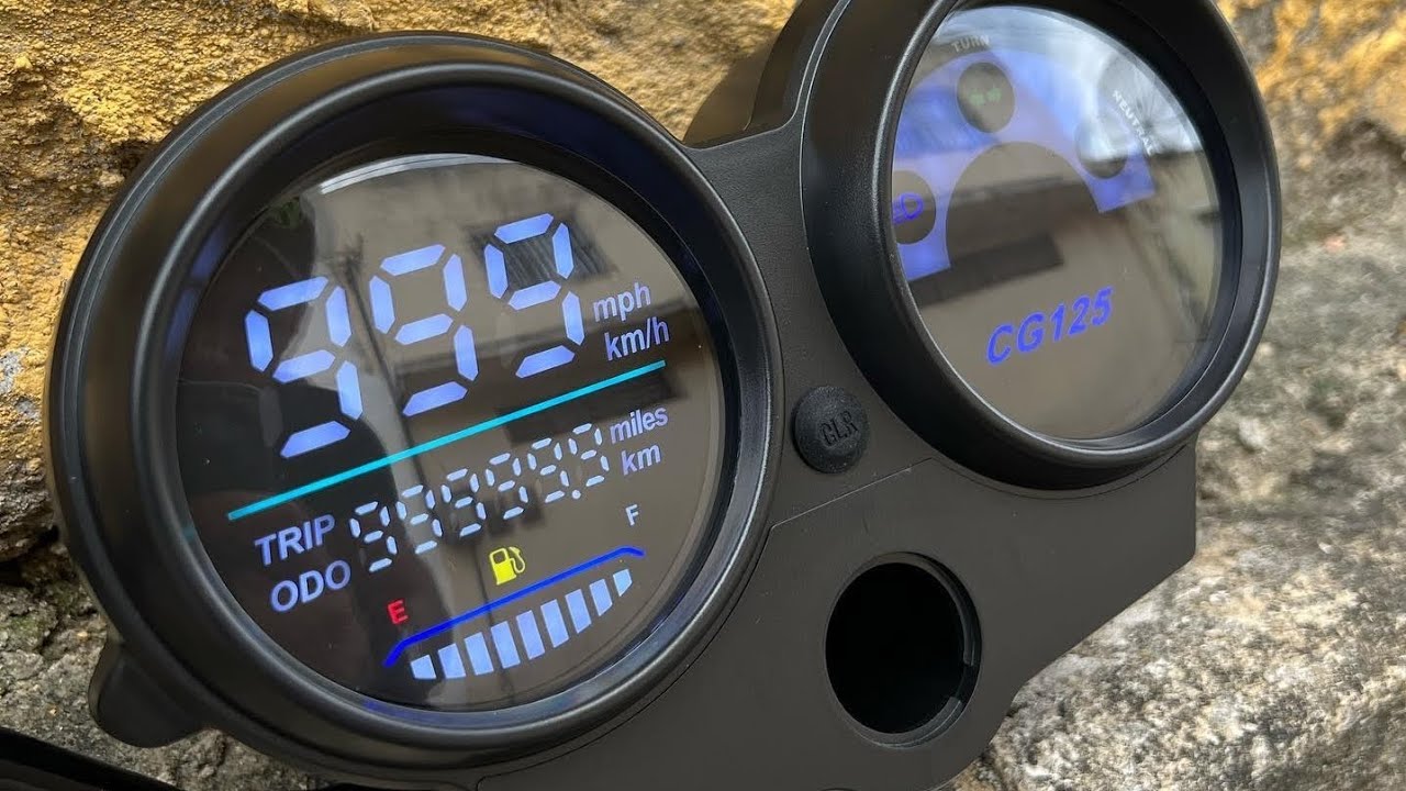 Novo Painel digital na FAN 125 vídeo como instalar