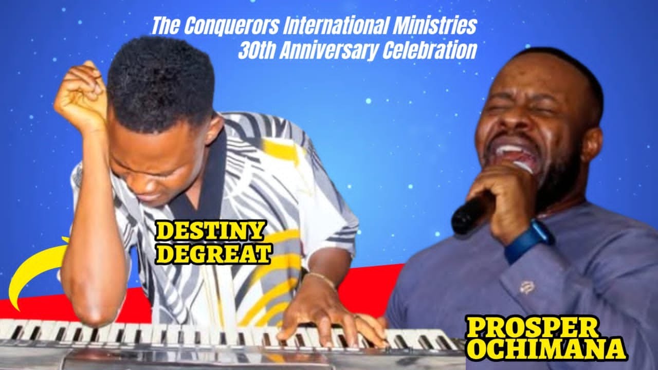 Highly anointed Minstrels. @Destiny Degreat and Prosper Ochimana.